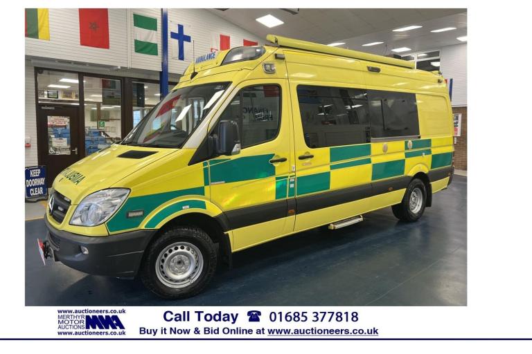2013 Mercedes-Benz Sprinter 419 3.0CDI 190PS AUTO CLINICAL AMBULANCE C/W AWNING / CAMPER --------...