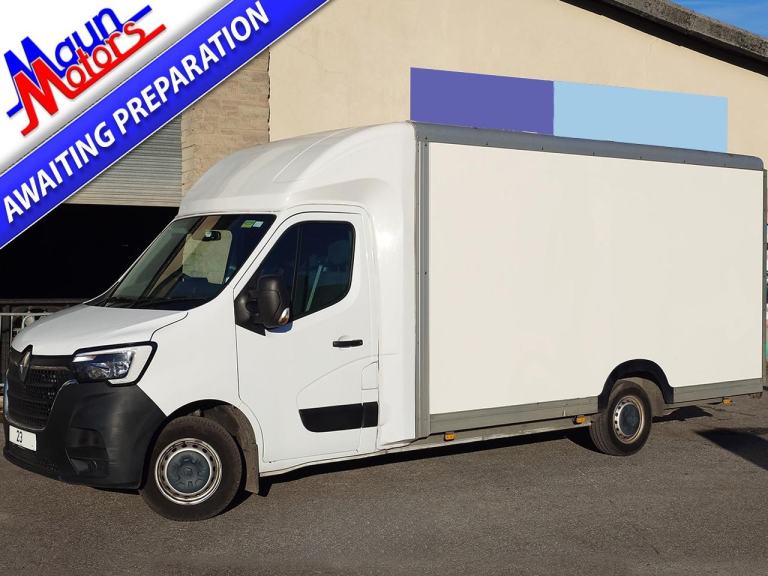 2023 Renault Master LL35 Blue dCi 145PS L3H1 Low-Floor Step-In LUTON Box Van 