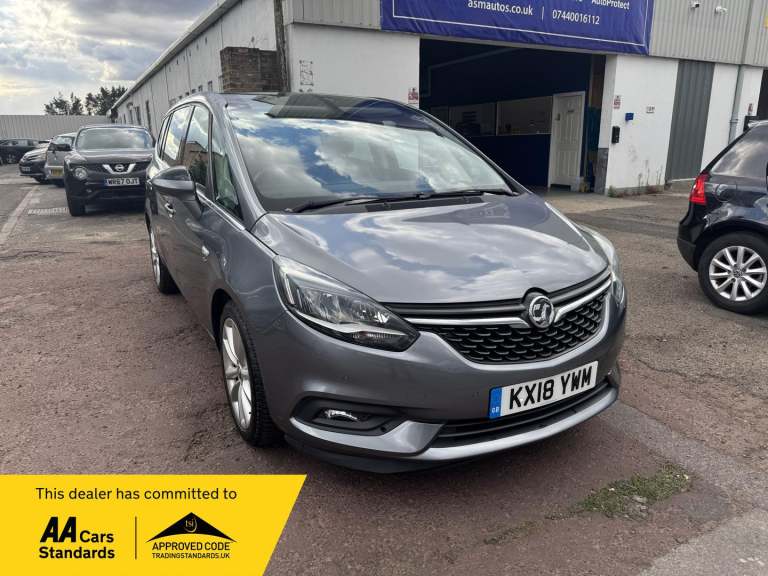 2018 Vauxhall Zafira 1.4T Elite Nav 5dr MPV PETROL Manual