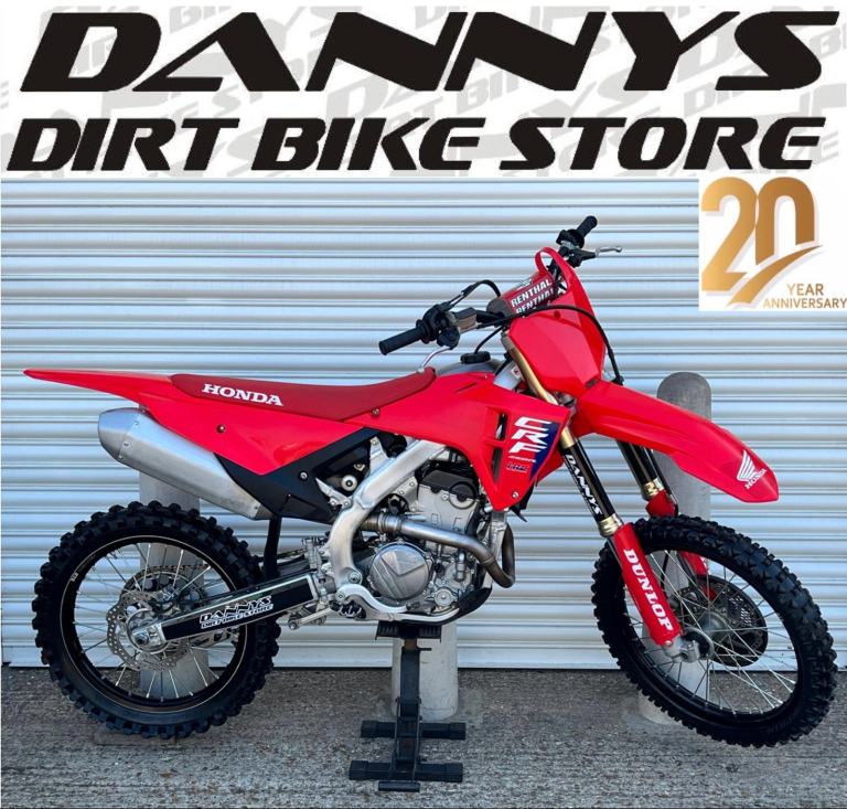 DANNYS DIRT BIKES LOW HOUR HONDA CRF 250 2025 CRF250 E-START IDEAL STARTER BIKE