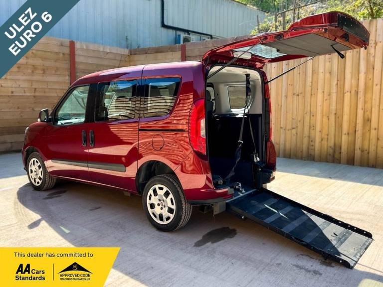 2018 Fiat Doblo 4 Seat Wheelchair Accessible Disabled Access Vehicle WAV MPV Petrol Manual