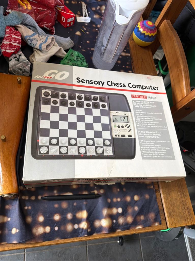 GO Sensory Chess Computer – Good Condition, Boxed