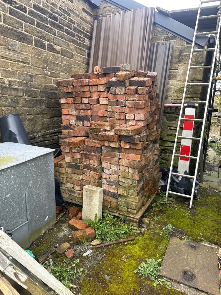 Reclaimed Red Bricks for Garden or Building Project