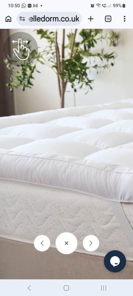 Belledorm mattress topper