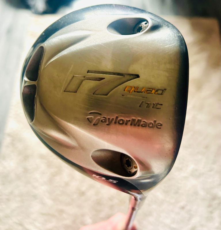 TaylorMade r7 Quad Driver Golf Club – Good Condition