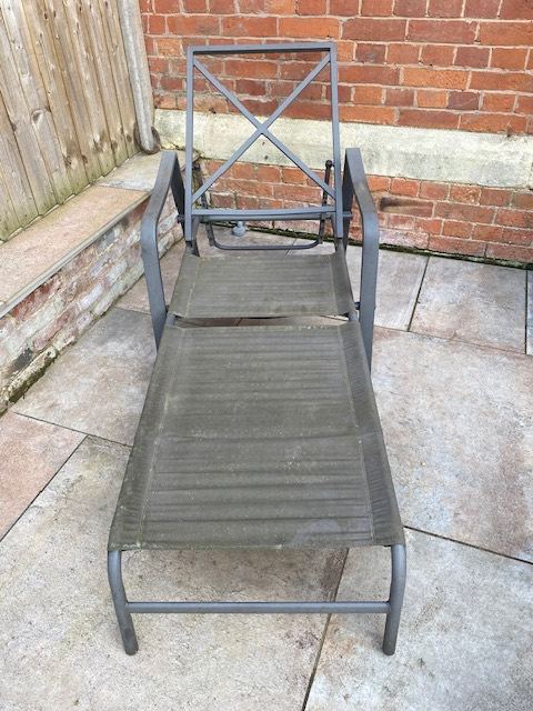 *FREE* Garden Lounger with Adjustable Back (No Cushions)