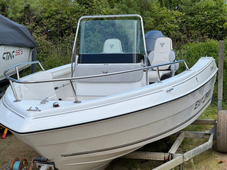 Sports boat 16ft centre console Camplon Explorer492CC 100 hp Yamaha 4 Str0ke