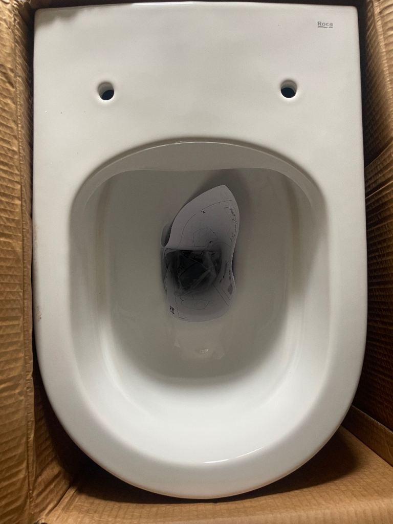 Roca toilet pan and seat -Now sold