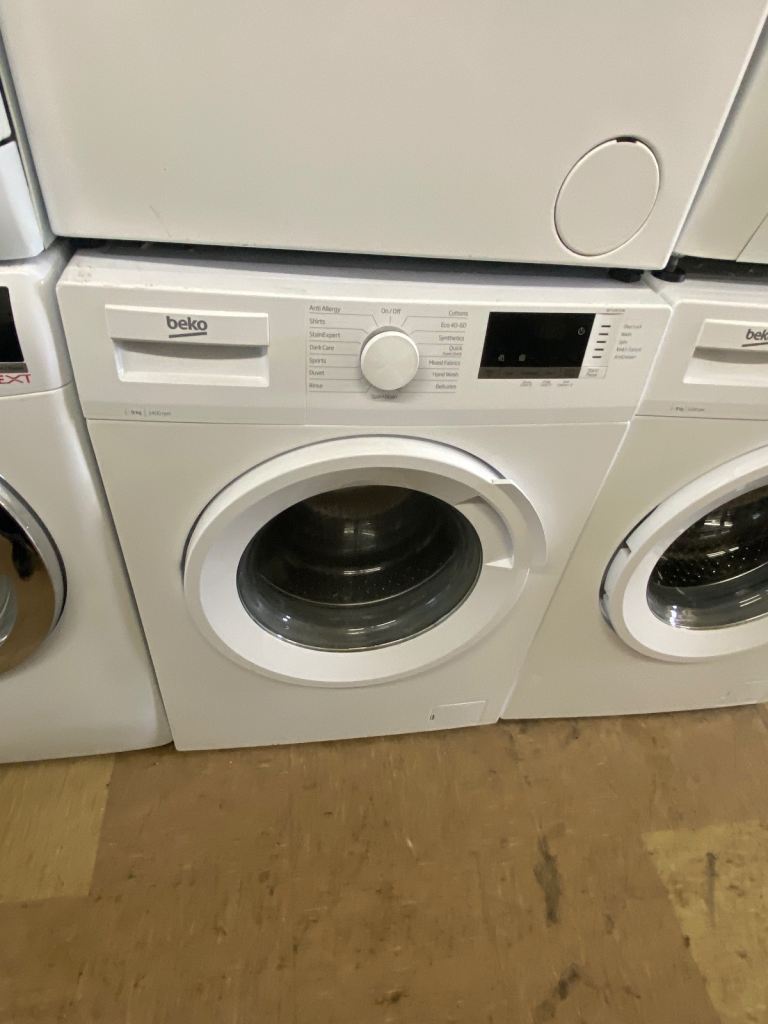 🚚✅WHITE BEKO A CLASS FULLY CLEANED WASHING MACHINE £130 WE CAN DELIVER 