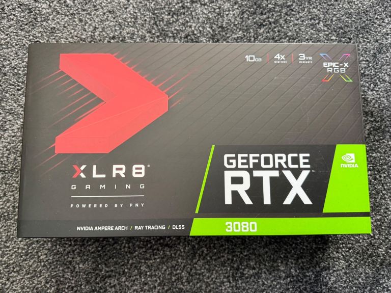 PNY GeForce RTX 3080 10GB XLR8 Gaming GPU – Excellent Condition