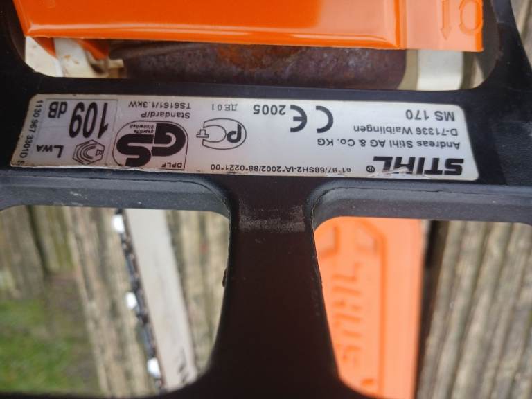STIHL MS 170 Chainsaw – Good Working Order  £125.