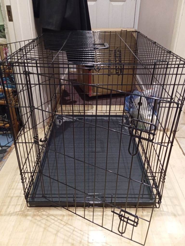 Dog Crate medium  Folding Heavy Duty Cage 36" (90cm)