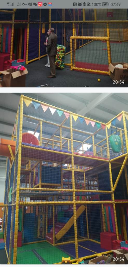 Large soft play frame 
