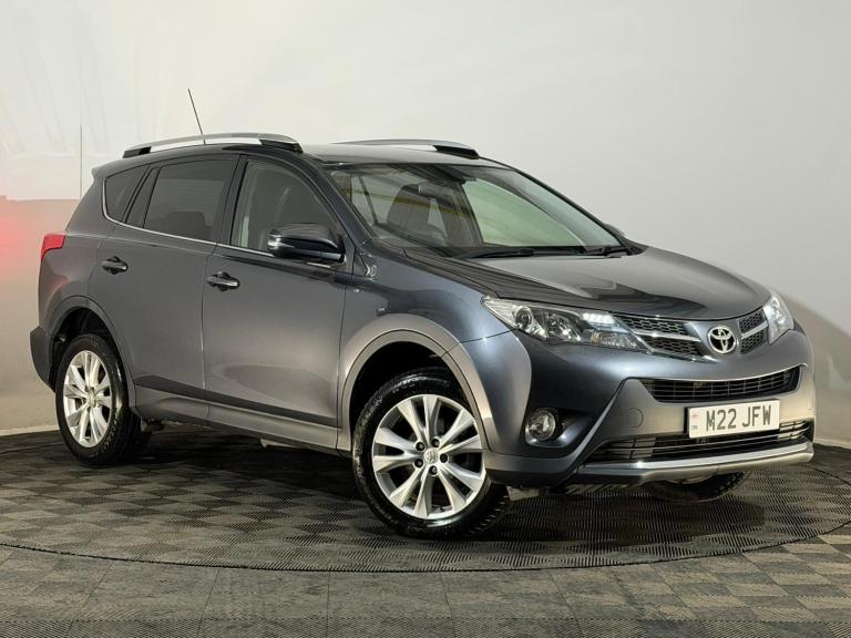2013 63 TOYOTA RAV4 INVINCIBLE D-4D 2.2 DIESEL 4WD 4X4 SUV 2 PREVIOUS OWNERS