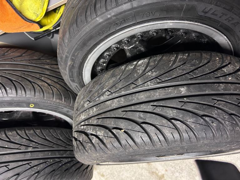 Brand new tyres 195/45/15