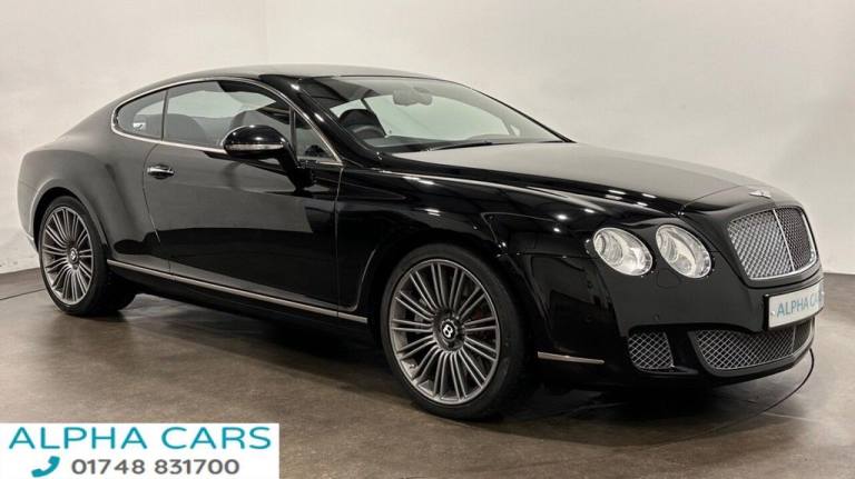 2010 Bentley Continental 6.0 W12 GT Speed Coupe 2dr Petrol Automatic (396 g/km, 600 bhp) Coupe Pe...