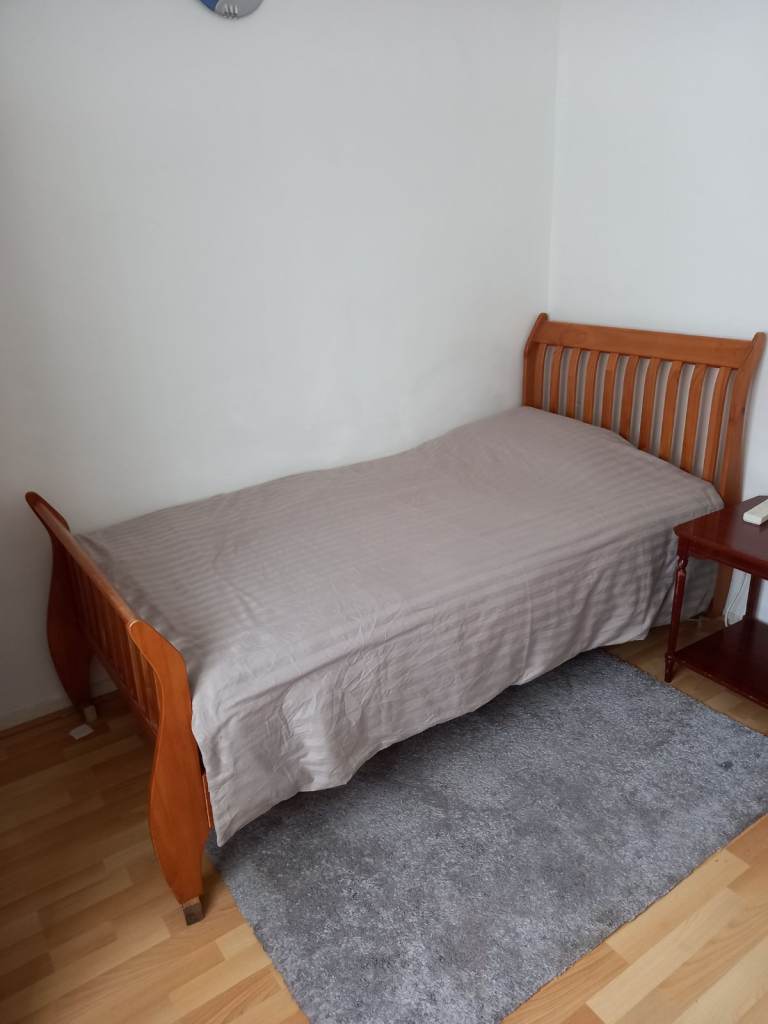 Single Oak Bed Frame