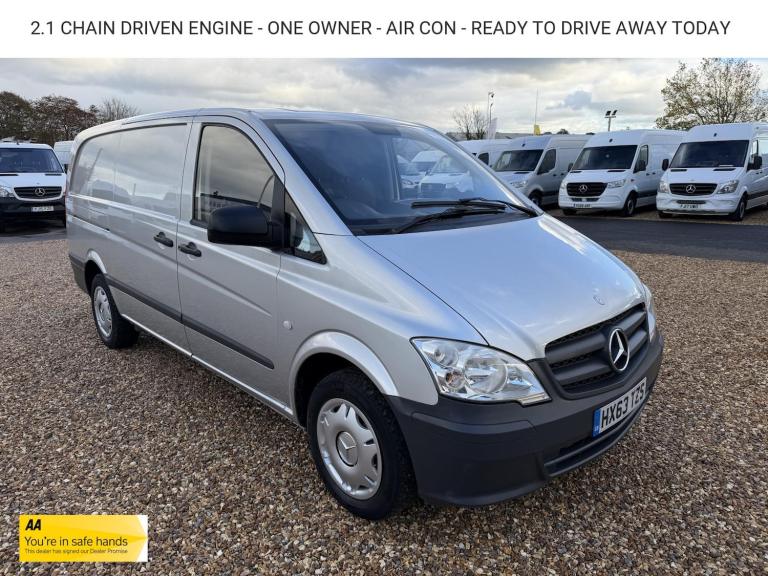 2013 Mercedes-Benz Vito 2.1 110 CDi Panel Van 5dr Diesel Manual L1 (206 g/km, 95 bhp) Panel Van D...