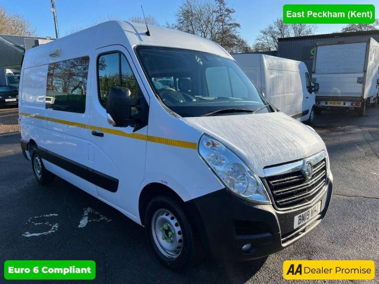 2019 Vauxhall Movano 2.3 CDTi 3500 L2 H2 Mess Unit van, 75,100 miles, Euro 6 ULEZ, 6-Speed Manua ...