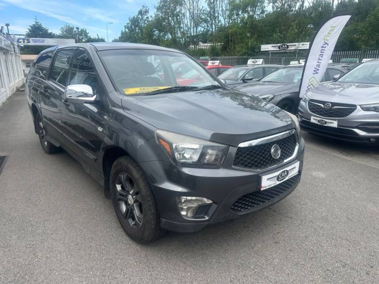 2014 Ssangyong Korando Sports Pick Up EXT 5dr Auto 4WD PICK UP DIESEL Automatic