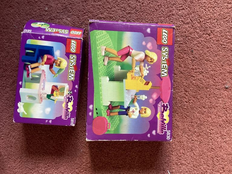 Lego Belville Sets 5810 and 5830 – Good Condition, Boxed
