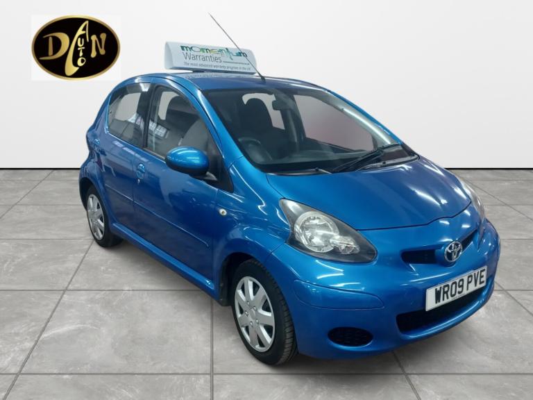 2009 Toyota AYGO 1.0 VVT-i Blue 5dr MMT HATCHBACK Petrol Automatic