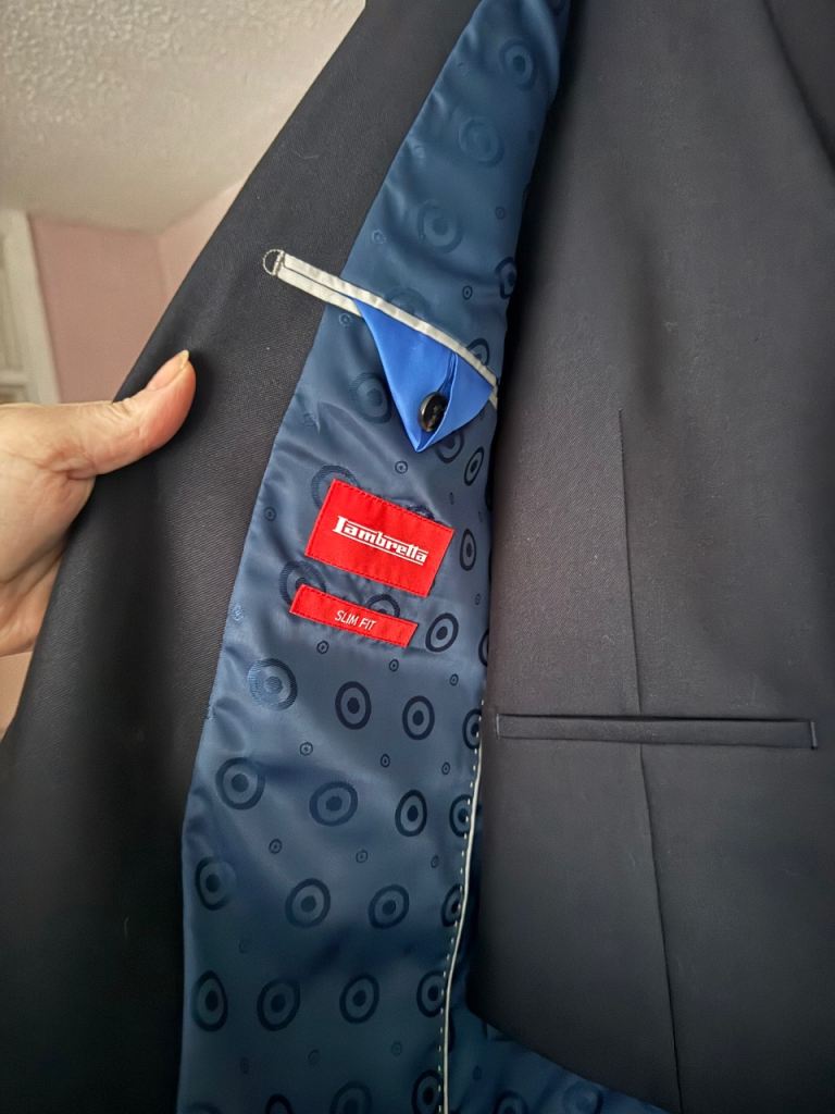 Lambretta 3 piece suit - Navy 