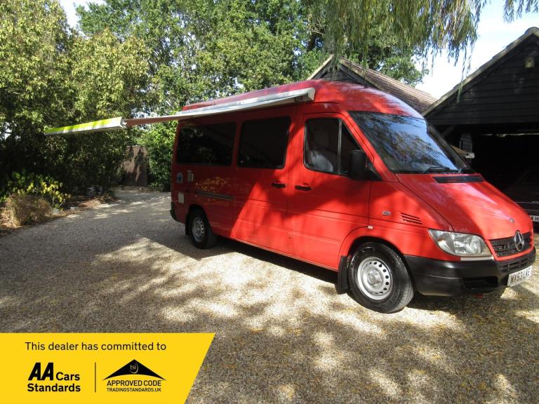 2004 Mercedes-Benz SPRINTER 213 CDI MWB 2.8T MWB MEDIUM ROOF 130PS -IDEAL CAMPER CONVERSION PROJE...