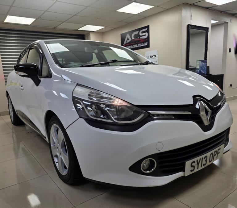 RENAULT CLIO 1.5 dCi Dynamique MediaNav White Manual WARRANTY 12 MONTHS MOT