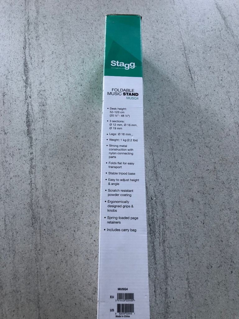 Stagg Music Stand MUSQ4