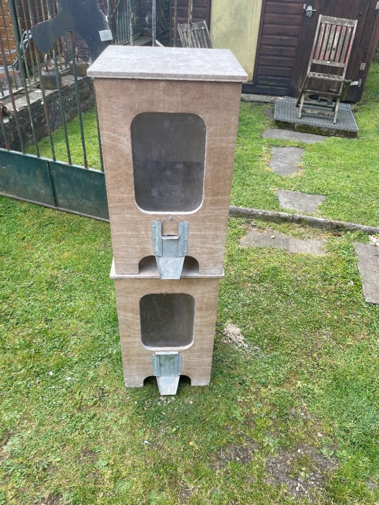 Petron pigeon feed boxes