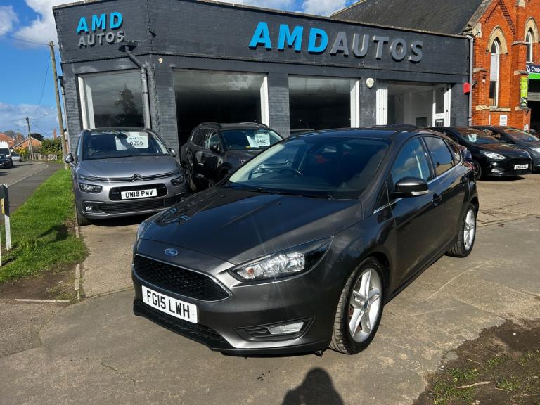 2015 Ford Focus 1.0 EcoBoost 125 Zetec 5dr HATCHBACK Petrol Manual