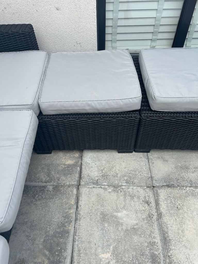 rattan garden set 