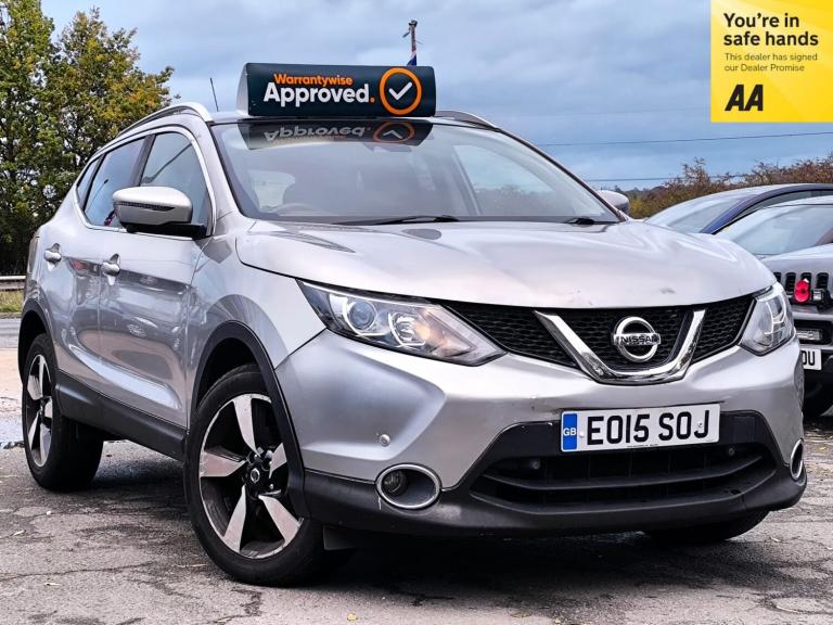 2015 Nissan Qashqai 1.2 Petrol Manual DIG-T n-tec+ SUV 5dr 2WD 2 Keys Euro 5 ULEZ Free SUV Petrol...