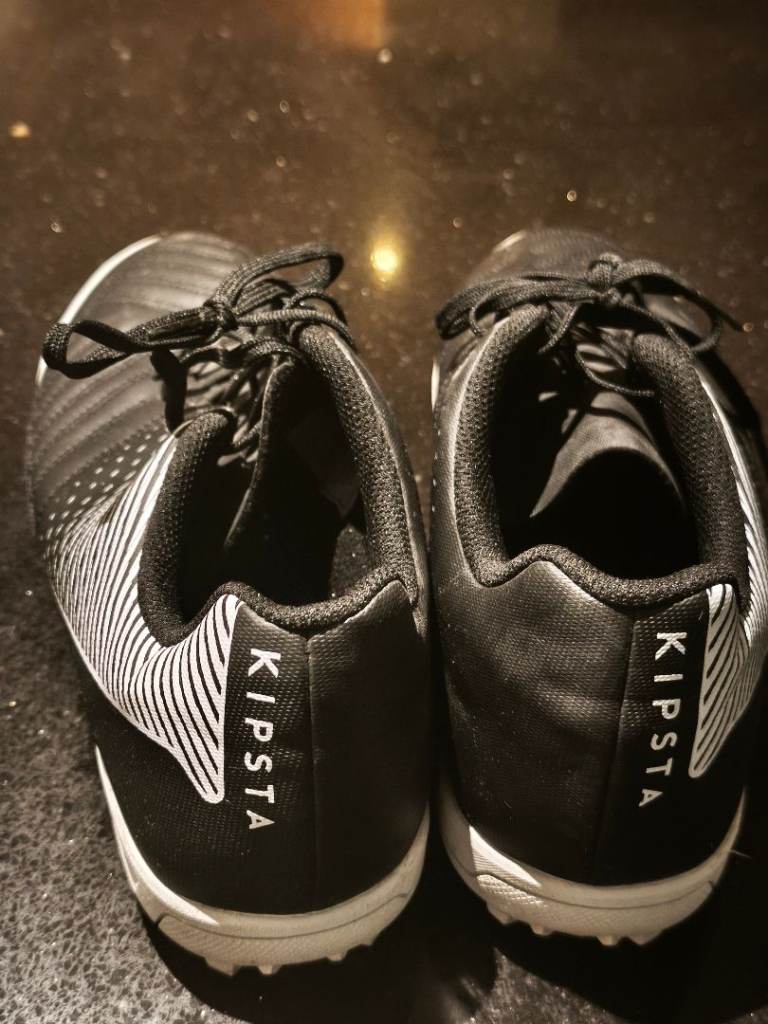 KIPSTA Black Football Boots - Size EU 44, Brand new