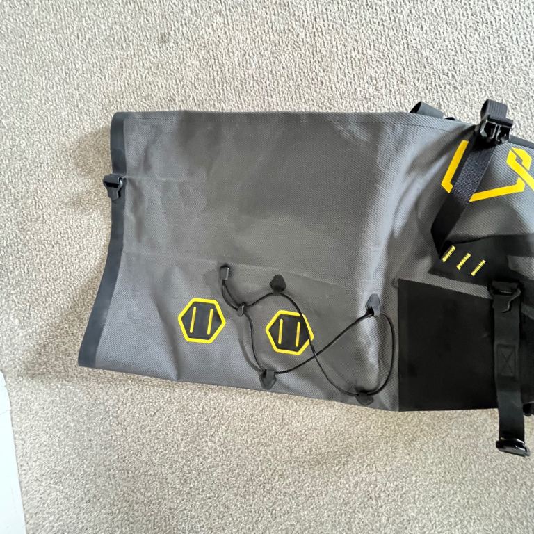 Apidura Saddle Pack - Grey, Like New Condition