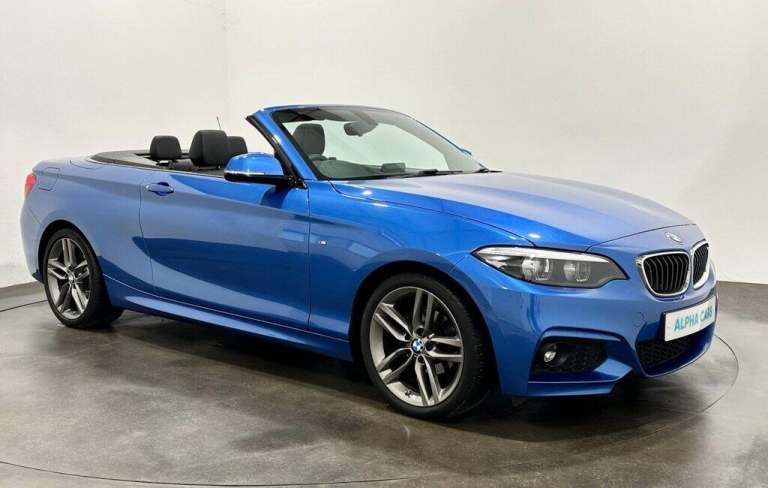 2018 BMW 2 Series 2.0 218d M Sport Convertible 2dr Diesel Auto Euro 6 (s/s) (150 ps) Convertible ...