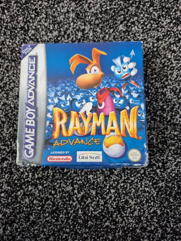 Rayman Advance Game Boy Advance (GBA) Game - Complete with Box