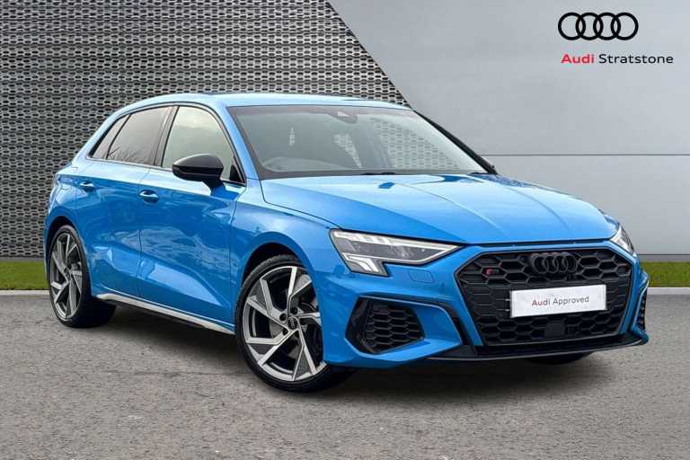 2023 Audi A3 S3 TFSI Black Edition Quattro 5dr S Tronic Hatchback Petrol Automatic