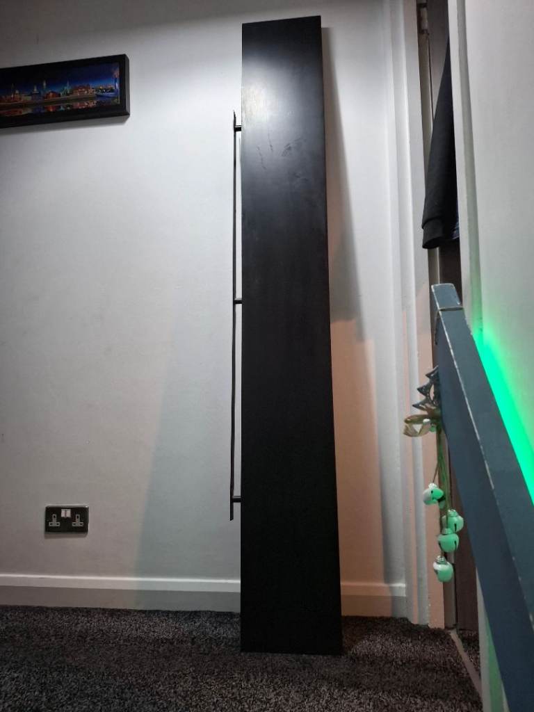 image for Ikea black floating shelf