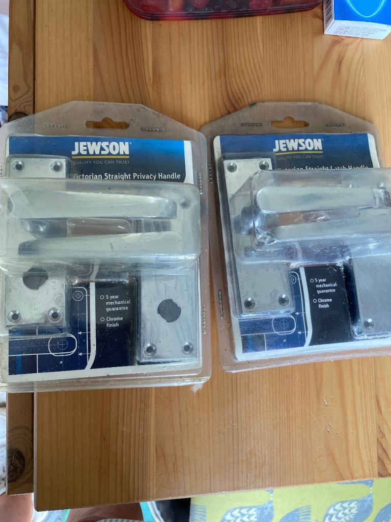 Jewson Victorian Straight Privacy Handle – New, Still in Pack