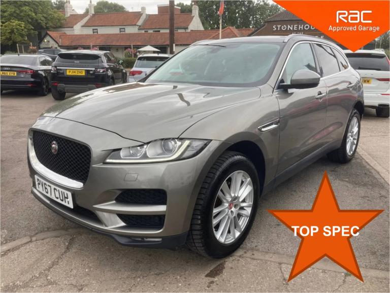 2017 Jaguar F-Pace 2.0 D180 Portfolio SUV 5dr Diesel Auto AWD Euro 6 (s/s) (180 ps) SUV Diesel Au...