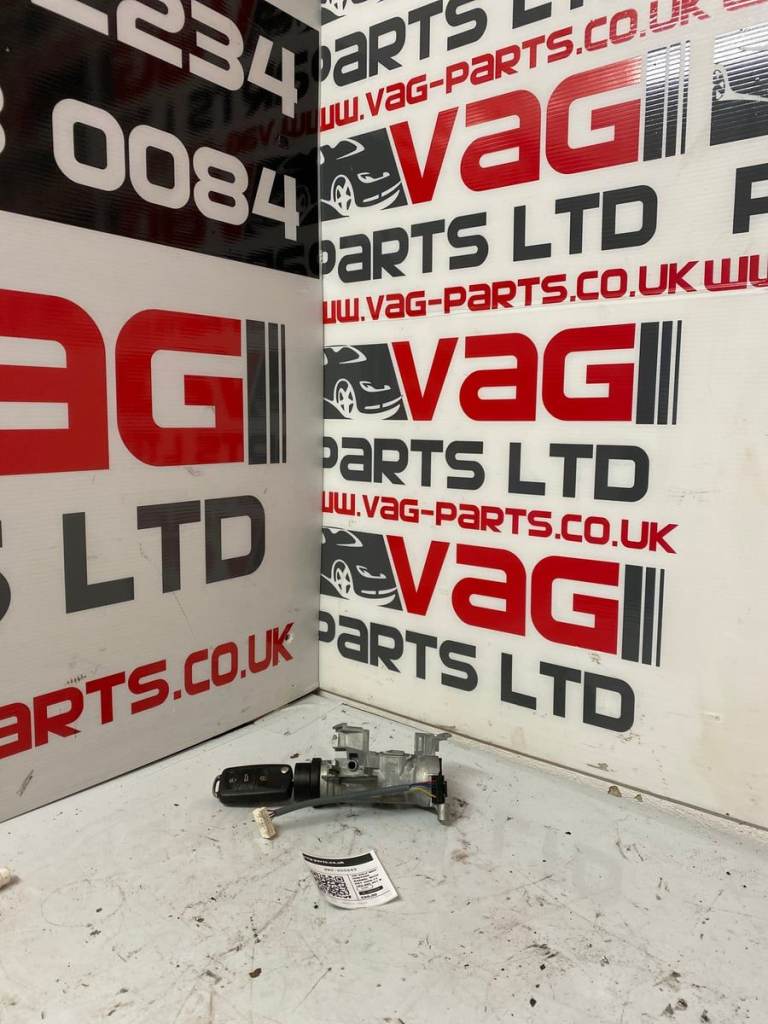 VW GOLF MK6 IGNITION BARREL WITH KEY 2008-13 1K0 905 851 B
