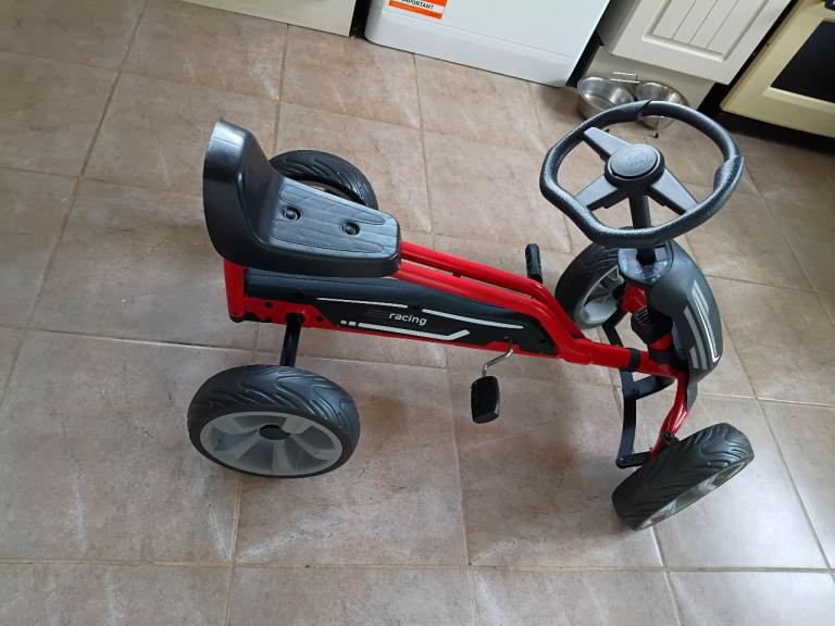 Playtive Kids Pedal Go-Kart – Red and Black, Good Condition