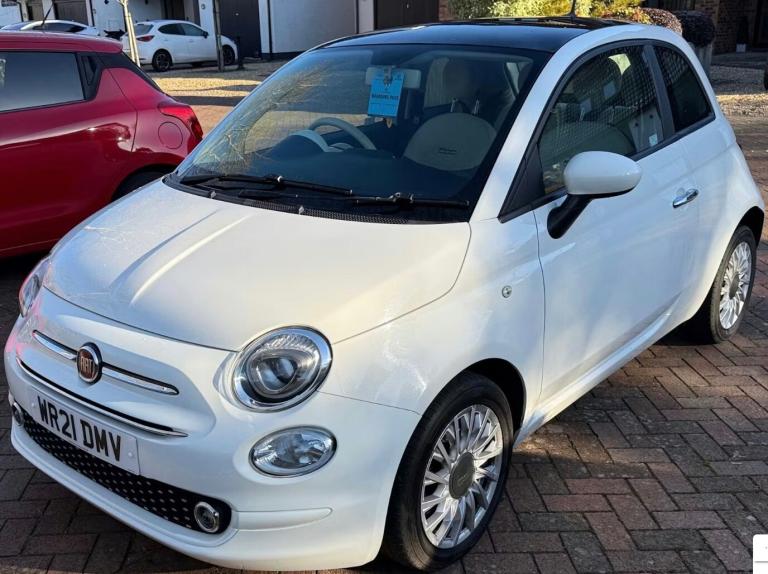2021 Fiat 500 1.0 Mild Hybrid Lounge 3dr HATCHBACK Petrol Manual