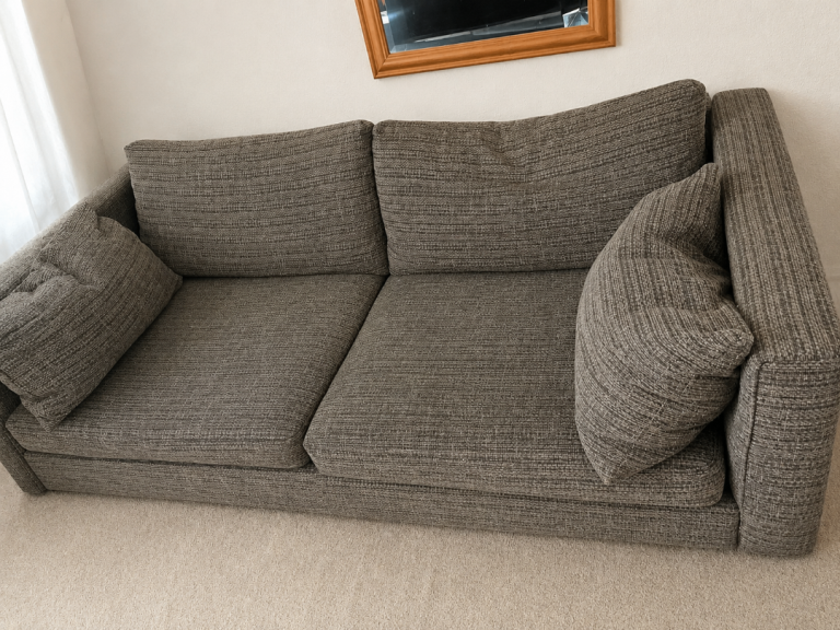 Large grey Two-Seater Sofa free