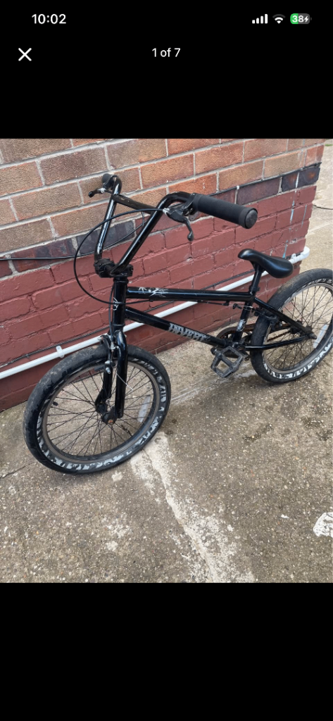 Invert BMX Bike - Black, Fair Condition