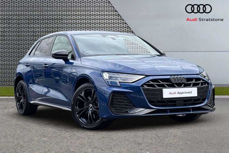 2025 Audi A3 1.5 TFSI e 204 S Line 5dr S Tronic Hatchback Plug-In Hy Automatic