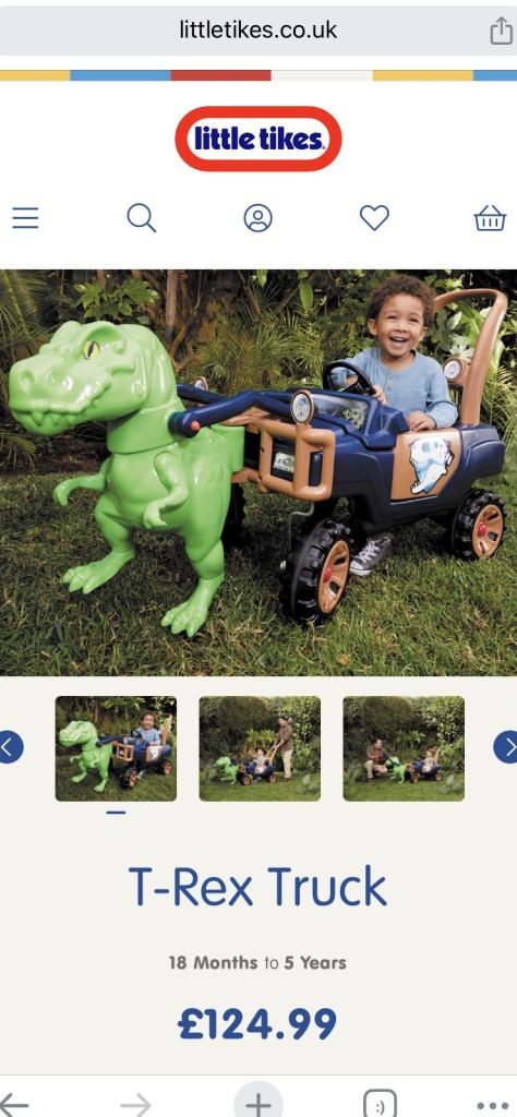 Little tikes T REX truck brand new sealed in box 