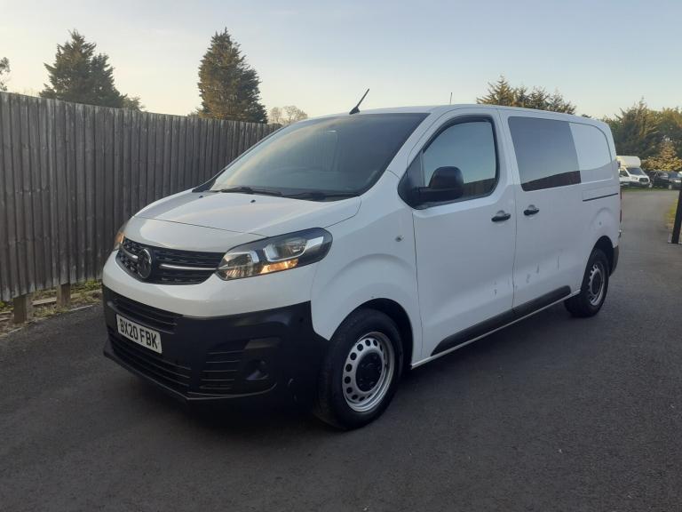 2020 Vauxhall Vivaro 3100 2.0d 120PS Edition H1 Van CREW VAN EX POLICE + VAT PANEL VAN Diesel Manual